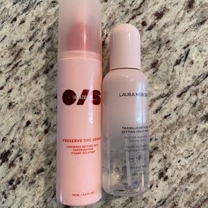 One Size and Laura Mercier Setting Sprays